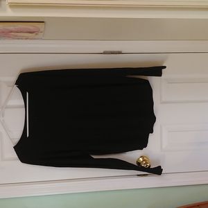 New, A New Day Black long sleeves topx